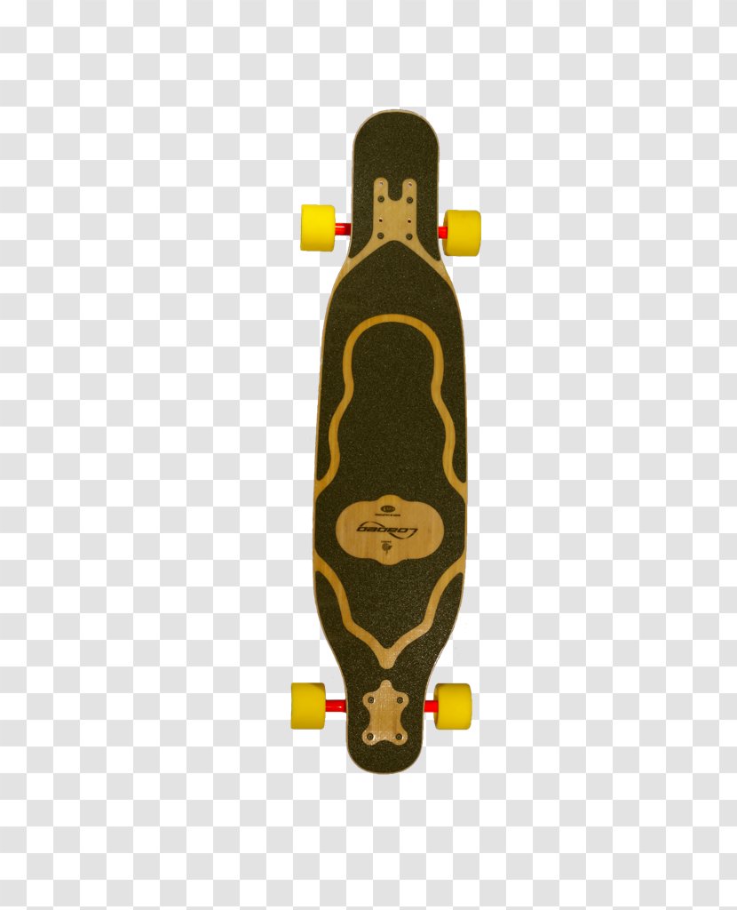 Longboarding Yellow - Design Transparent PNG