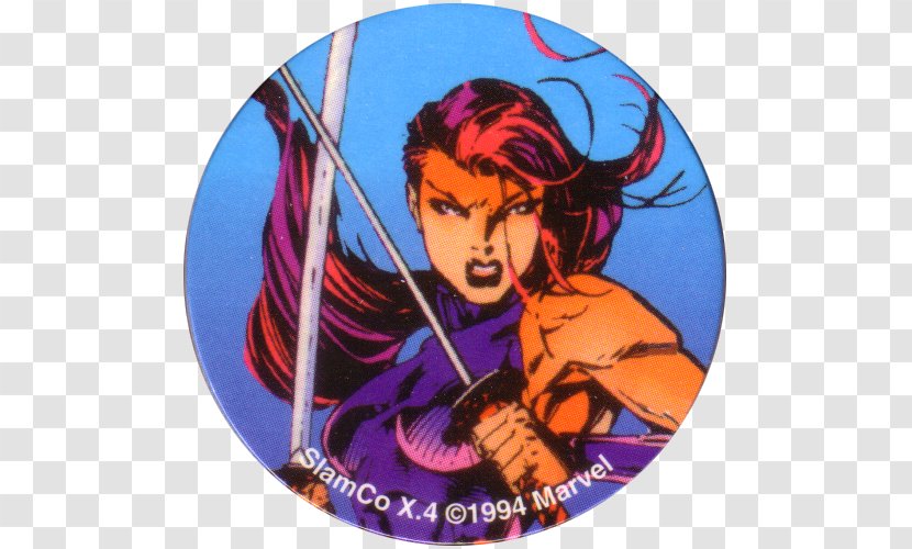 Psylocke Marvel Comics X-Men Toy Biz - Art - X-men Transparent PNG