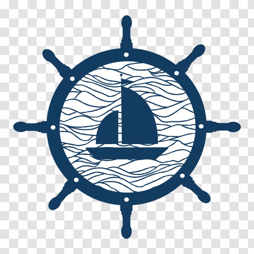 Ship's Wheel Motor Vehicle Steering Wheels Logo - Maritime Transport - Ocean Trash Transparent PNG