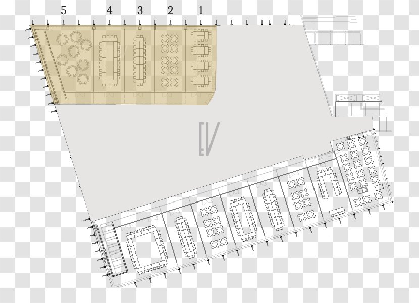 Paper Brand Line Angle - Floor Plan Transparent PNG