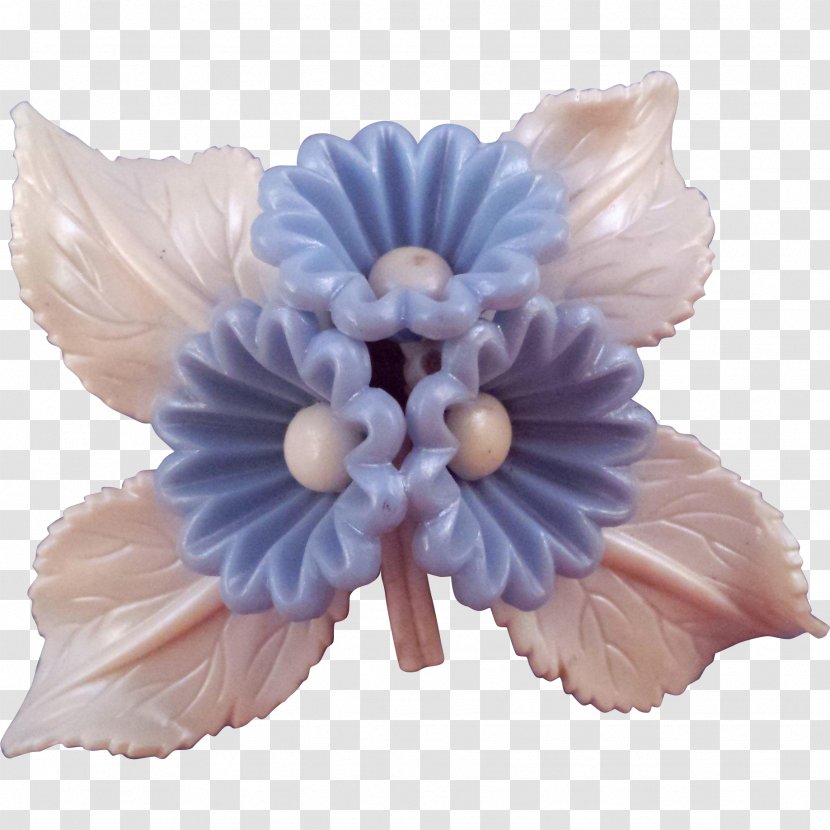 Plastic Artificial Flower Cut Flowers Pin - Pastel Transparent PNG