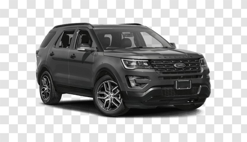 2016 Ford Explorer 2017 Sport SUV Utility Vehicle Car Trac - Automotive Exterior - New Stock Arrival Transparent PNG