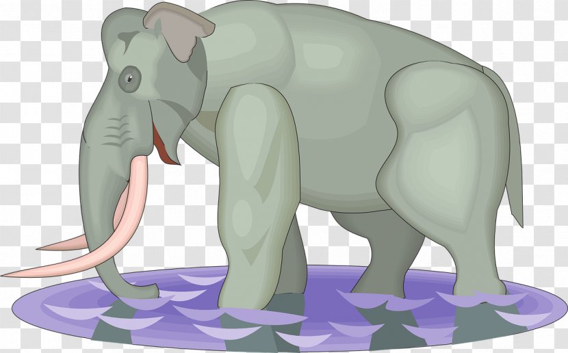 African Elephant Indian Elephantidae Windows Metafile - Terrestrial Animal - Tusks Transparent PNG