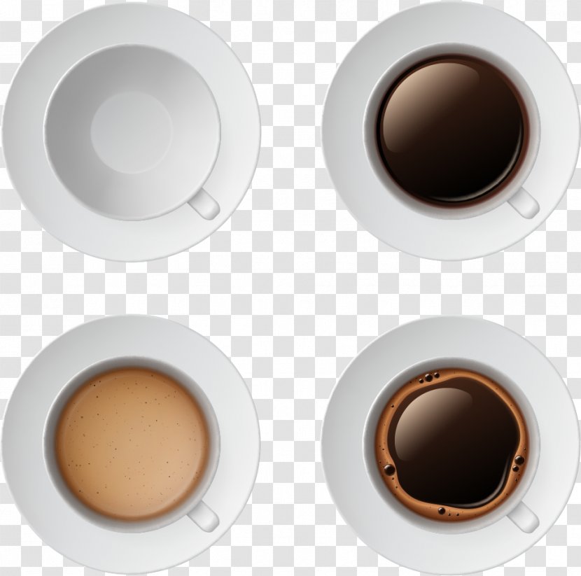 Coffee Cup Espresso Cream Cafe - Foam - Vector White And Transparent PNG
