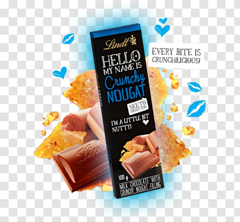 Chocolate Brownie Brittle Nougat Fudge - Milk Transparent PNG