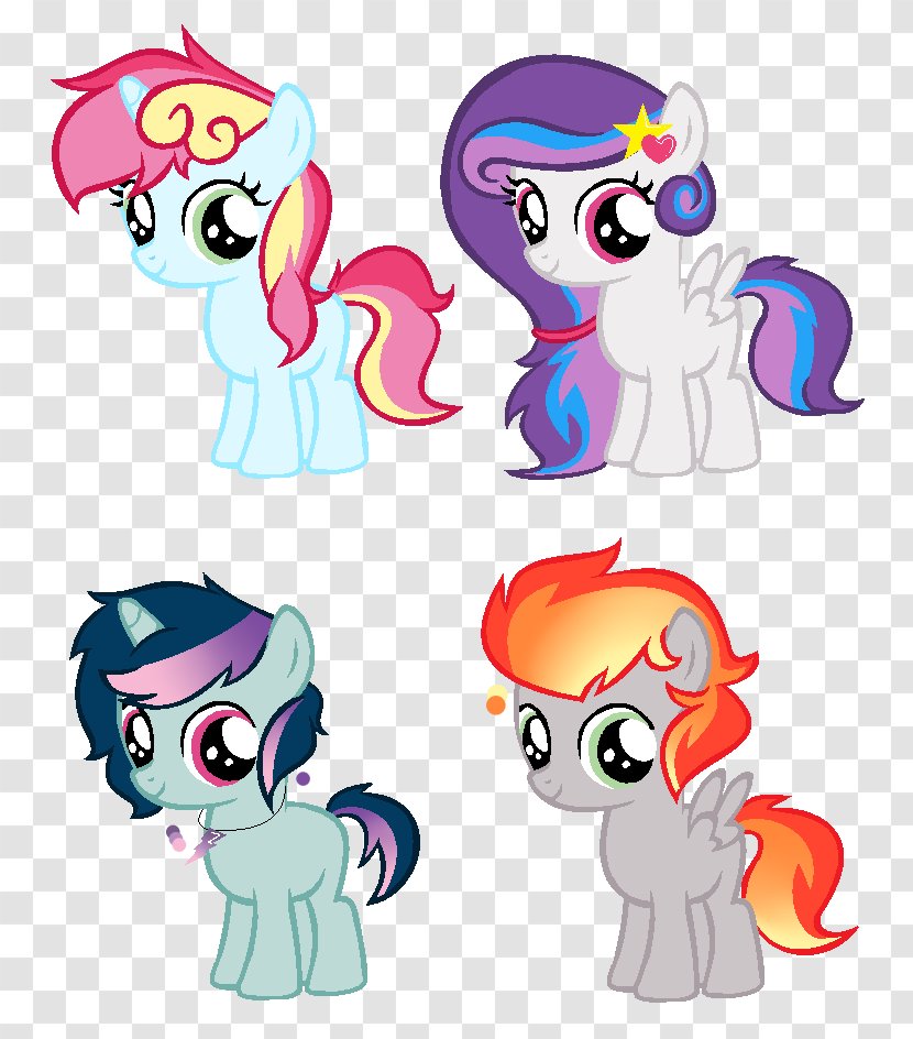 Pony Rainbow Dash Foal Sweetie Belle Pinkie Pie - Tree - Horse Transparent PNG