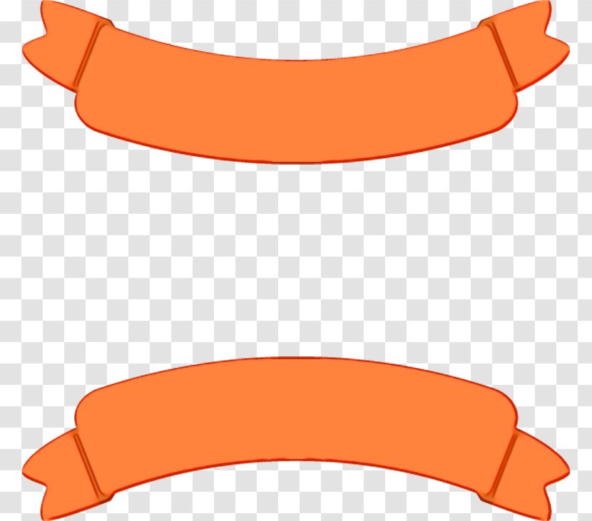 Orange - Paint - Sausage Transparent PNG