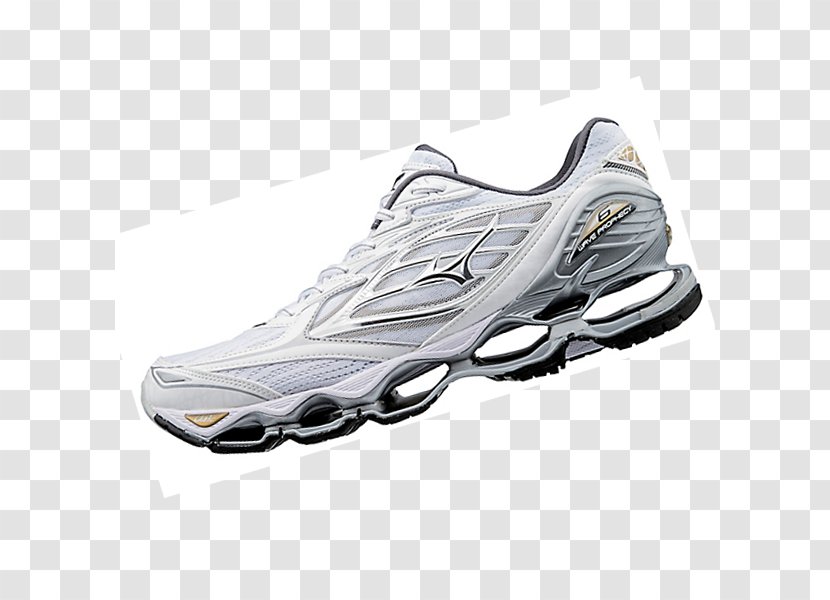 White Mizuno Corporation Sneakers Blue Shoe - Sports Equipment - Wave Gold Transparent PNG