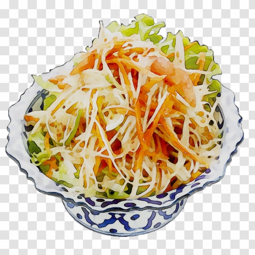 Chow Mein Chinese Noodles Yakisoba Fried Green Papaya Salad Transparent PNG