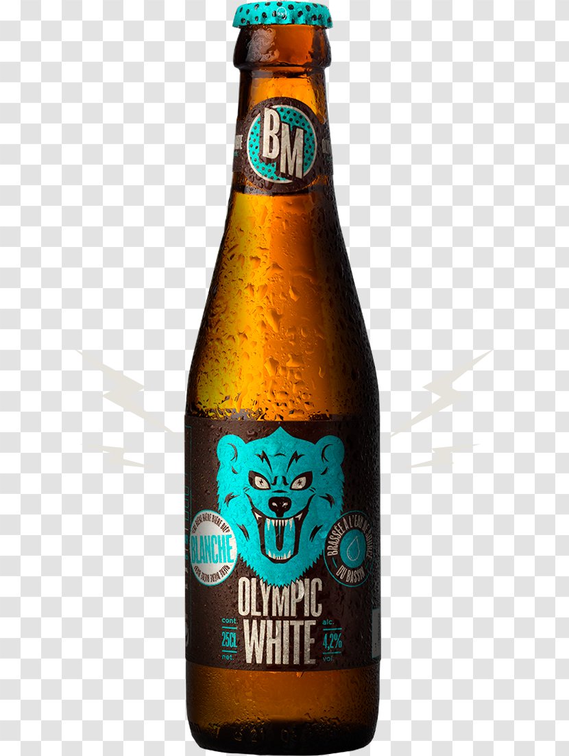 Brasserie Mira Beer Bottle Lager Avenue Vulcain - Imperial Pint Transparent PNG