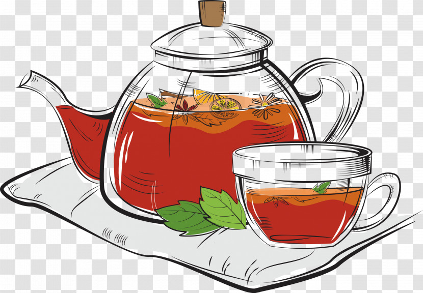 Earl Grey Tea Teapot Mate Cocido Assam Tea Kettle Transparent PNG