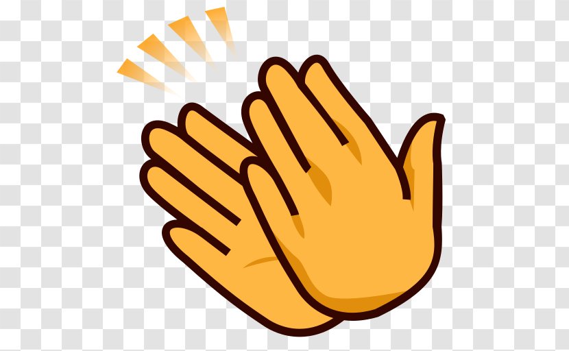 Clapping Clip Art Hand Image Applause - Emoji Transparent PNG