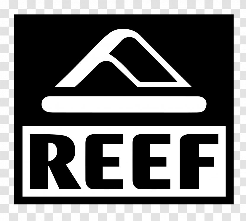 Reef Flip-flops Sandal Leather Shoe - Text Transparent PNG