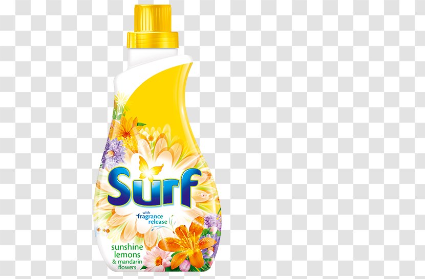 Laundry Detergent Surf Biological - Liquid Transparent PNG