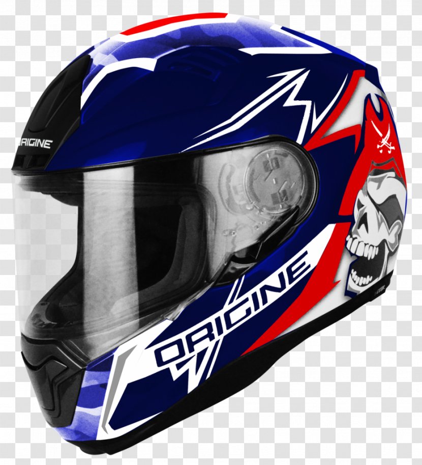 Bicycle Helmets Motorcycle Lacrosse Helmet Ski & Snowboard Accessories - Electric Blue Transparent PNG