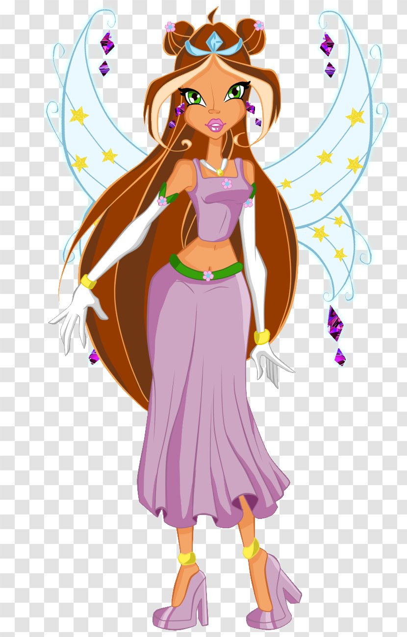 DeviantArt Flora Fairy Digital Art - Cartoon - Goddess Transparent PNG