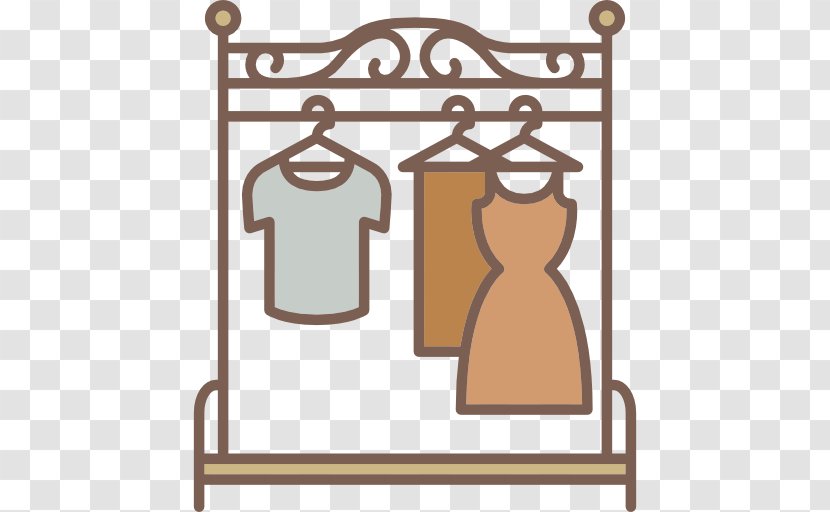 Coat Rack Antique Furniture Icon - Material - An Iron Hanger Transparent PNG