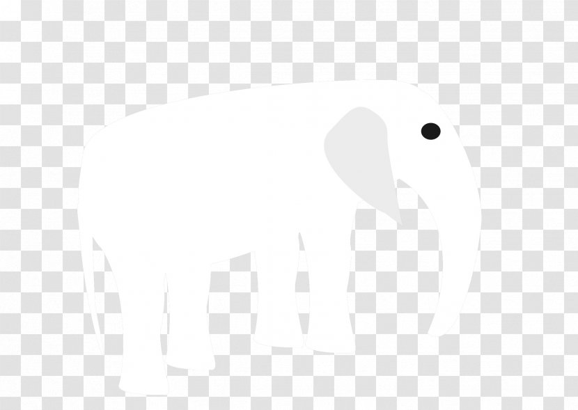 Brand Logo Black And White - Elephant HD Transparent PNG
