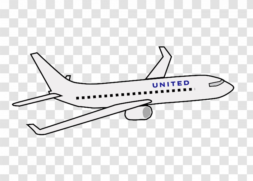 Airplane Narrow-body Aircraft Airline Clip Art - United Express Flight 3411 Incident Transparent PNG