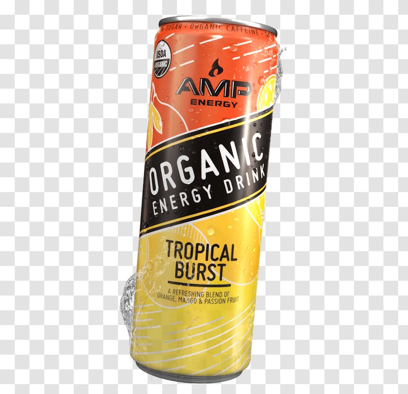 AMP Organic Energy Drink Junk Food Flavor By Bob Holmes, Jonathan Yen (narrator) (9781515966647) Tin Can Product - Commodity - Burst Transparent PNG