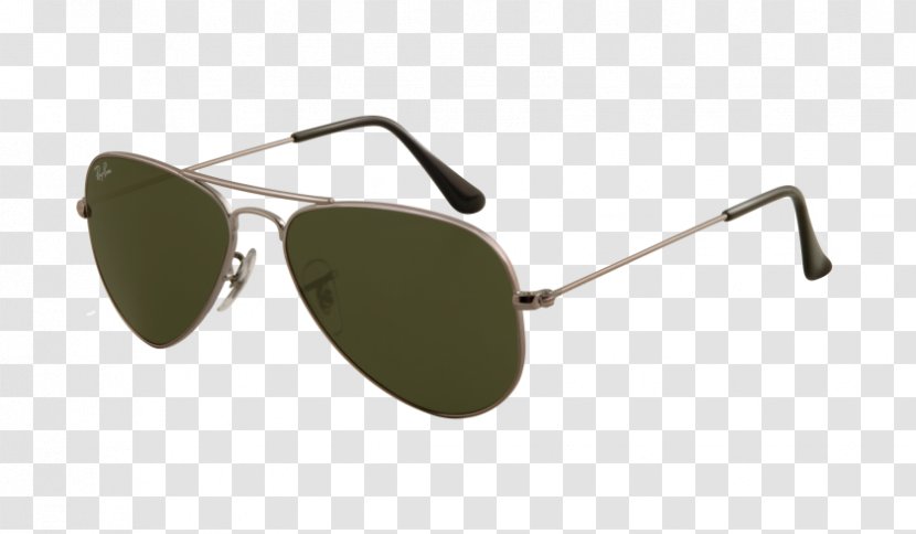 Ray-Ban Aviator Classic Sunglasses Flash - Shopping - Green Crystal Transparent PNG