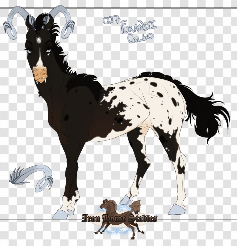 Mustang Pony Stallion Colt Pack Animal - Digital Art - Ihs Transparent PNG