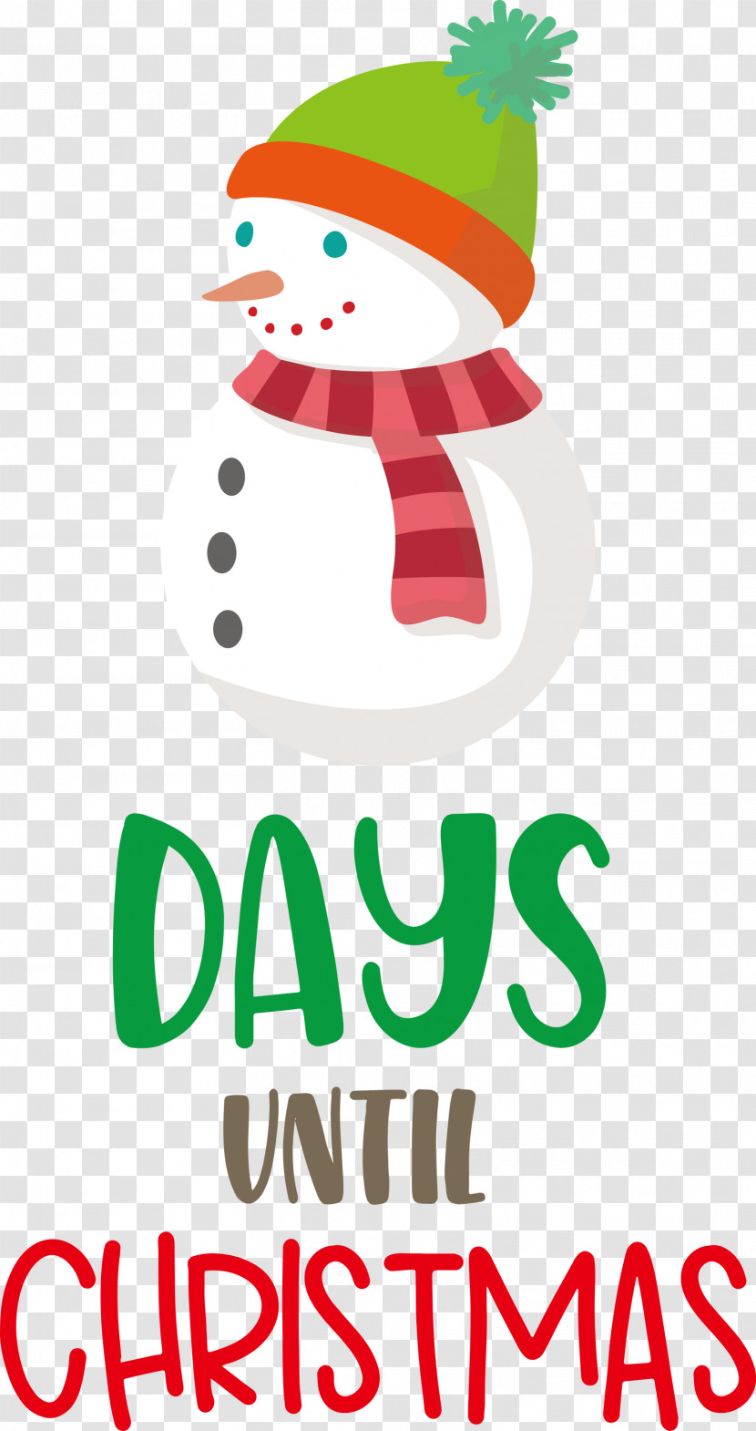 Days Until Christmas Christmas Xmas Transparent PNG