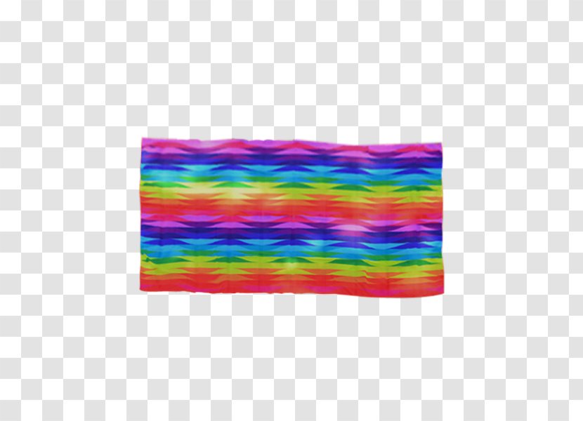 Rectangle Dye - Magenta - Rainbow Stripes Transparent PNG