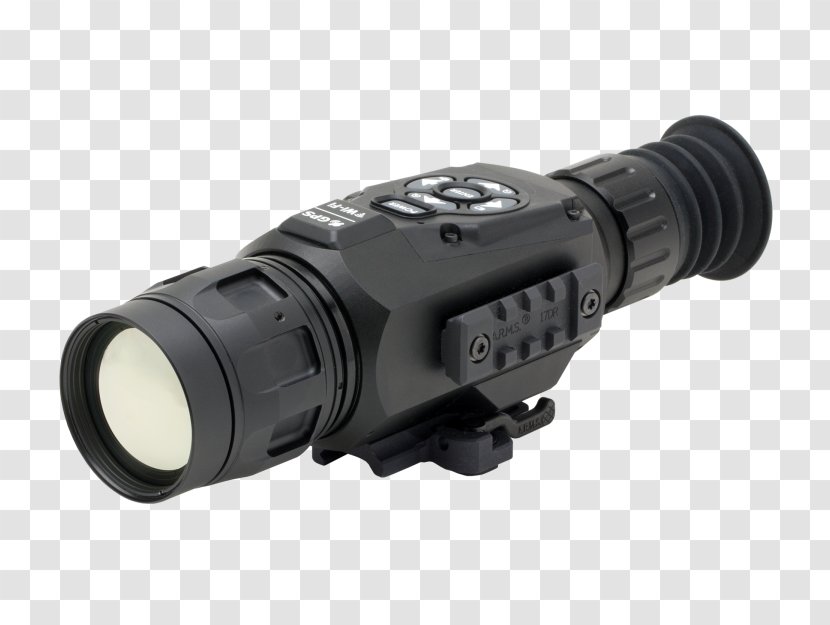 American Technologies Network Corporation Telescopic Sight Thermal Weapon Night Vision Monocular - Flashlight Transparent PNG