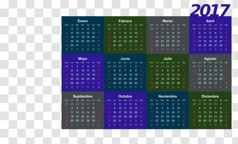 Calendar Clip Art - Purple - Calendario Transparent PNG