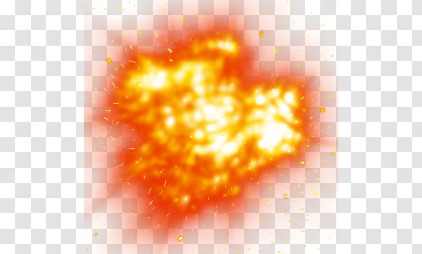Light Explosion Icon - Fire Elemental Transparent PNG