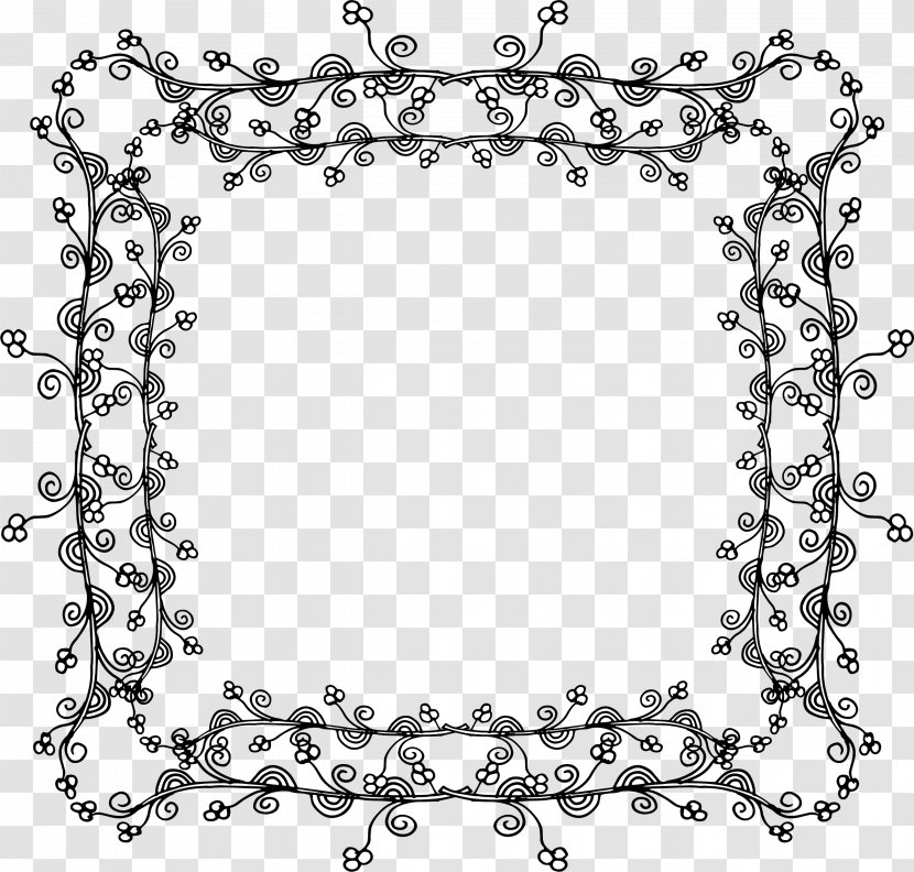 Plant Flower - Rectangle - Hand Painted Plants Transparent PNG