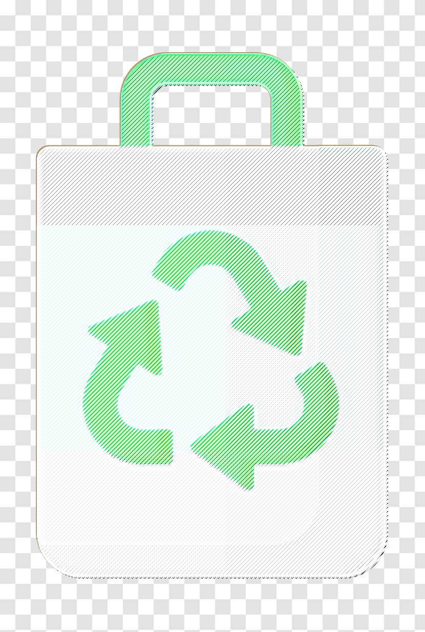 Climate Change Icon Recycled Bag Icon Eco Bag Icon Transparent PNG