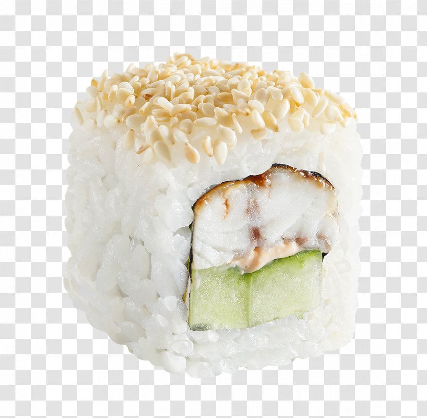 California Roll Japanese Cuisine Asian Sushi Food - Commodity Transparent PNG