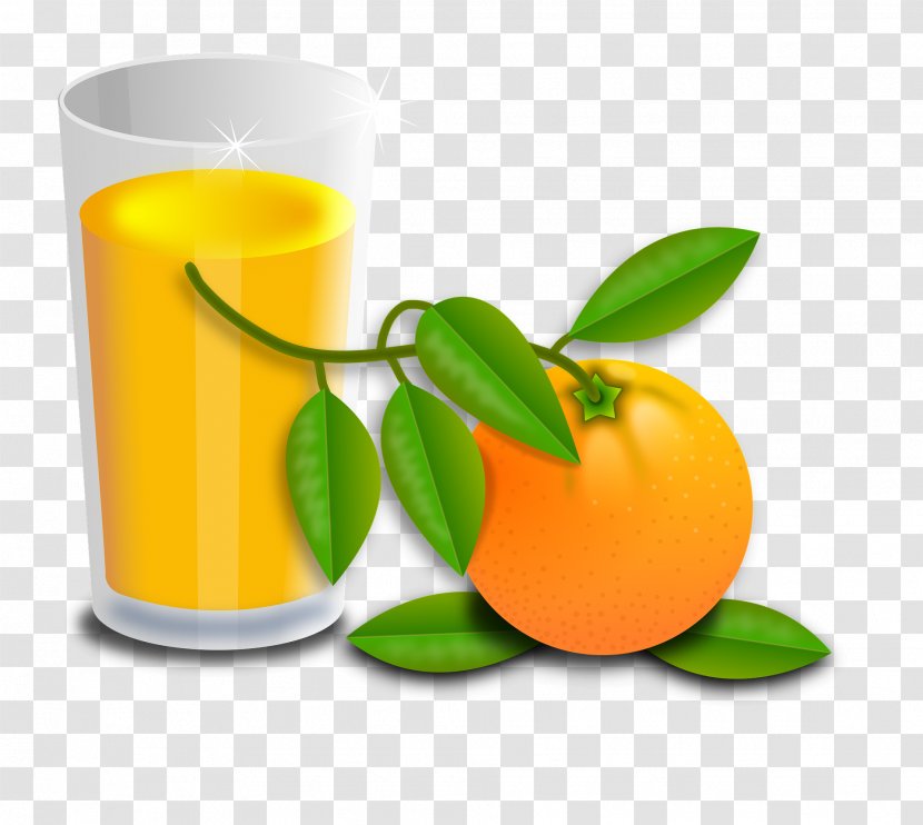 Mandarin Orange Juice Vegetarian Cuisine - Citrus Transparent PNG