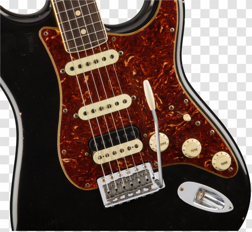 Bass Guitar Acoustic-electric Fender Stratocaster Custom Shop - Cartoon Transparent PNG