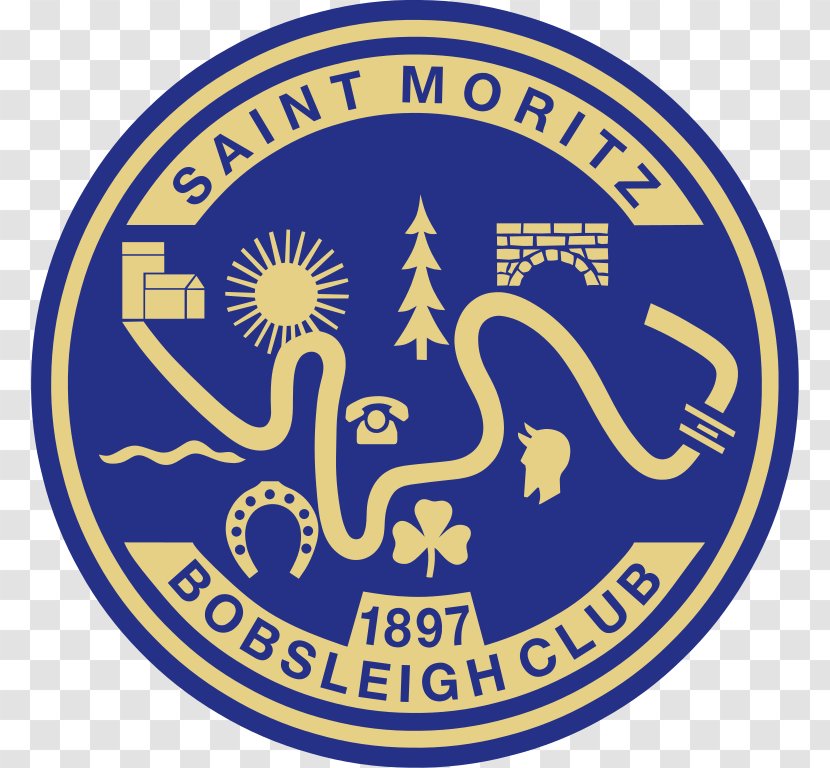 St. Moritz-Celerina Olympic Bobrun Moritz Bobsleigh Club Logo 1948 Winter Olympics - Recreation Transparent PNG