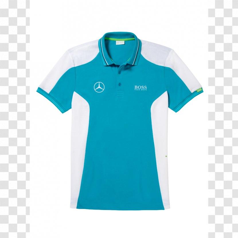 Mercedes-Benz T-shirt Polo Shirt Clothing - Electric Blue - Mercedes Transparent PNG