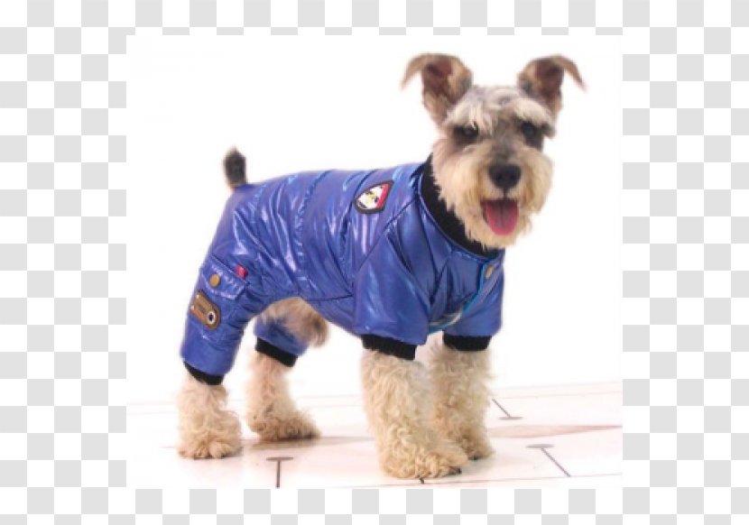 Dog Breed Miniature Schnauzer Windbreaker Clothing Coat - Jumpsuit Transparent PNG
