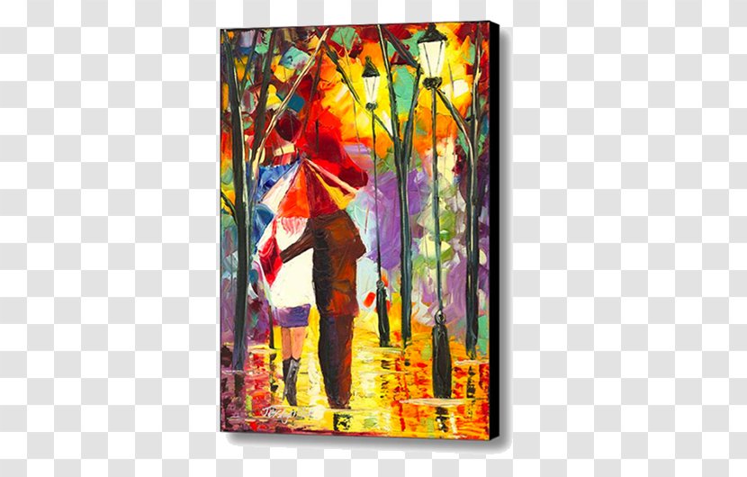 Painting Canvas Print Modern Art - Gallery Wrap Transparent PNG