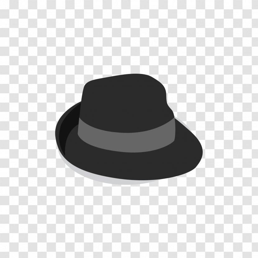 Fedora - Black Hat Transparent PNG