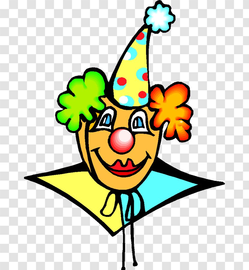 Clown Circus Joker Clip Art - Flower Transparent PNG