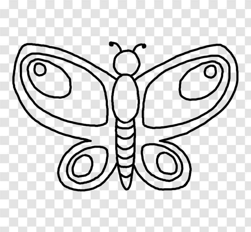 Butterfly Drawing Clip Art - Wing Transparent PNG