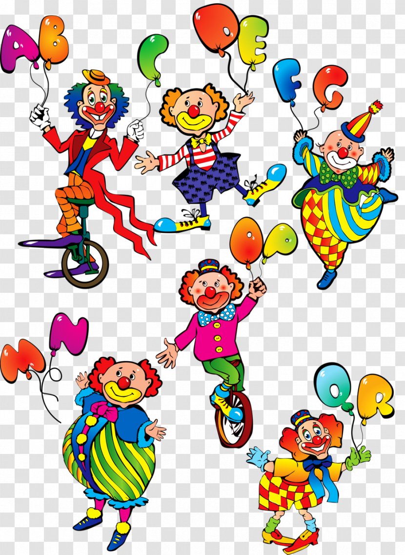 Clown Humour Royalty-free Clip Art - Artwork - Cartoon Transparent PNG