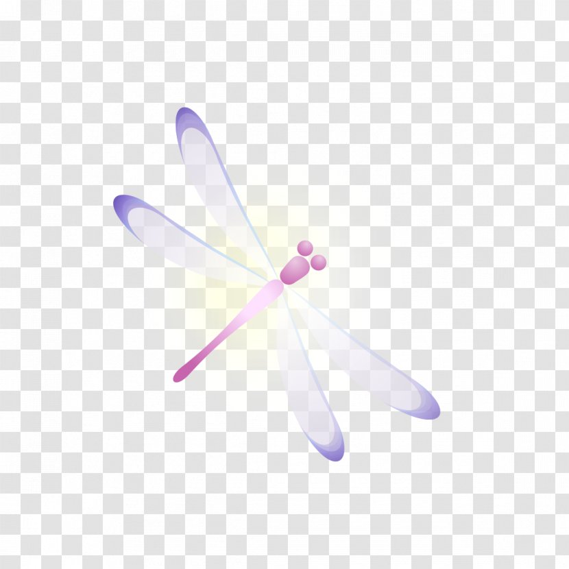 Insect Bird Mosquito Animal - Lilac - Beautiful Dragonfly Transparent PNG
