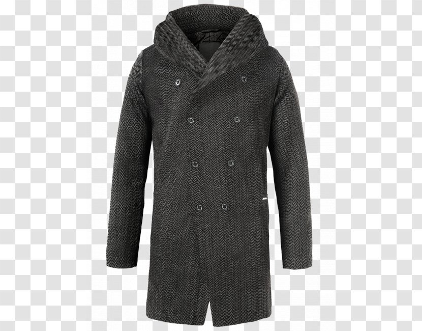 Overcoat Sweater Jacket Glove Transparent PNG