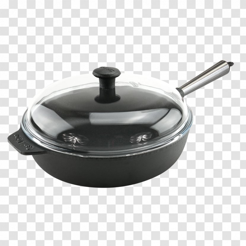 Frying Pan Cast-iron Cookware Non-stick Surface Stewing - Le Creuset Transparent PNG