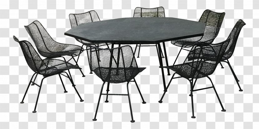 Table Mid-century Modern Chair Dining Room Furniture - Patio Transparent PNG