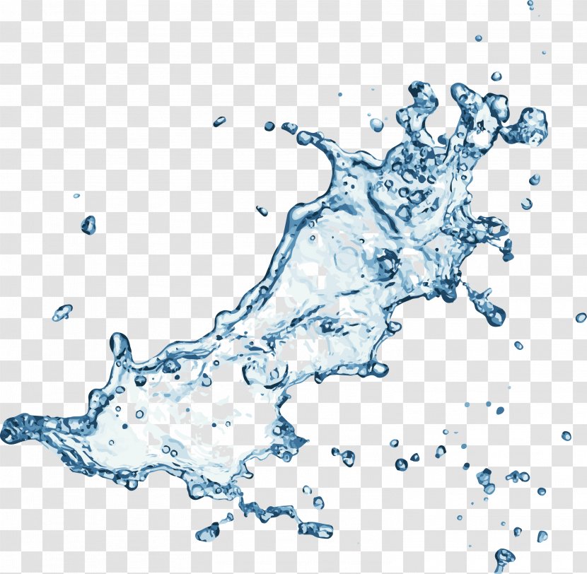 Water Splash - Blue - Flow,water,Splashes,splash Transparent PNG
