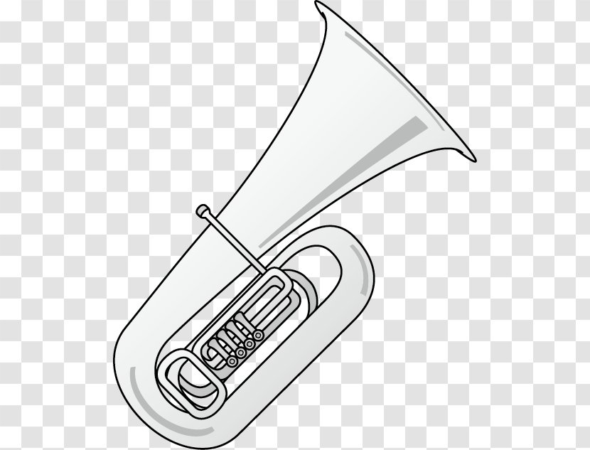 Types Of Trombone Tuba Mellophone Saxhorn Euphonium Transparent PNG